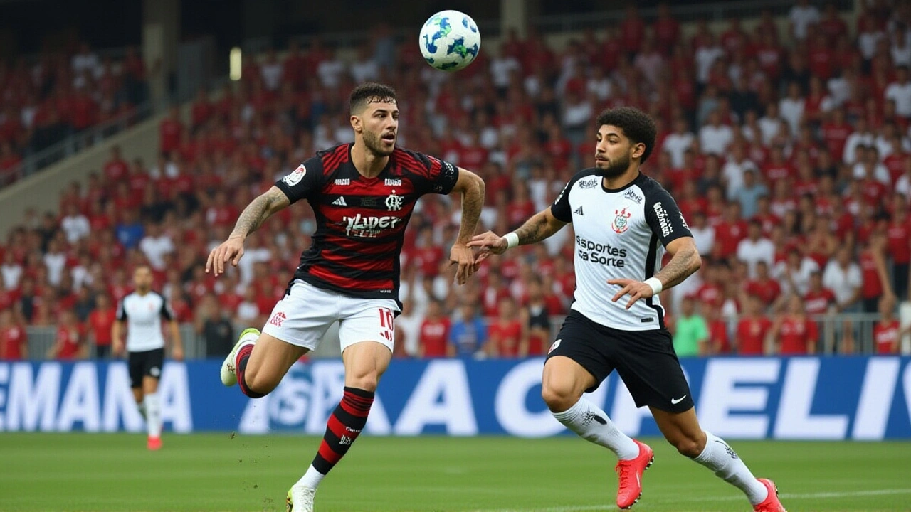 Flamengo vira e vence Corinthians por 2 a 1 na Neo Química Arena